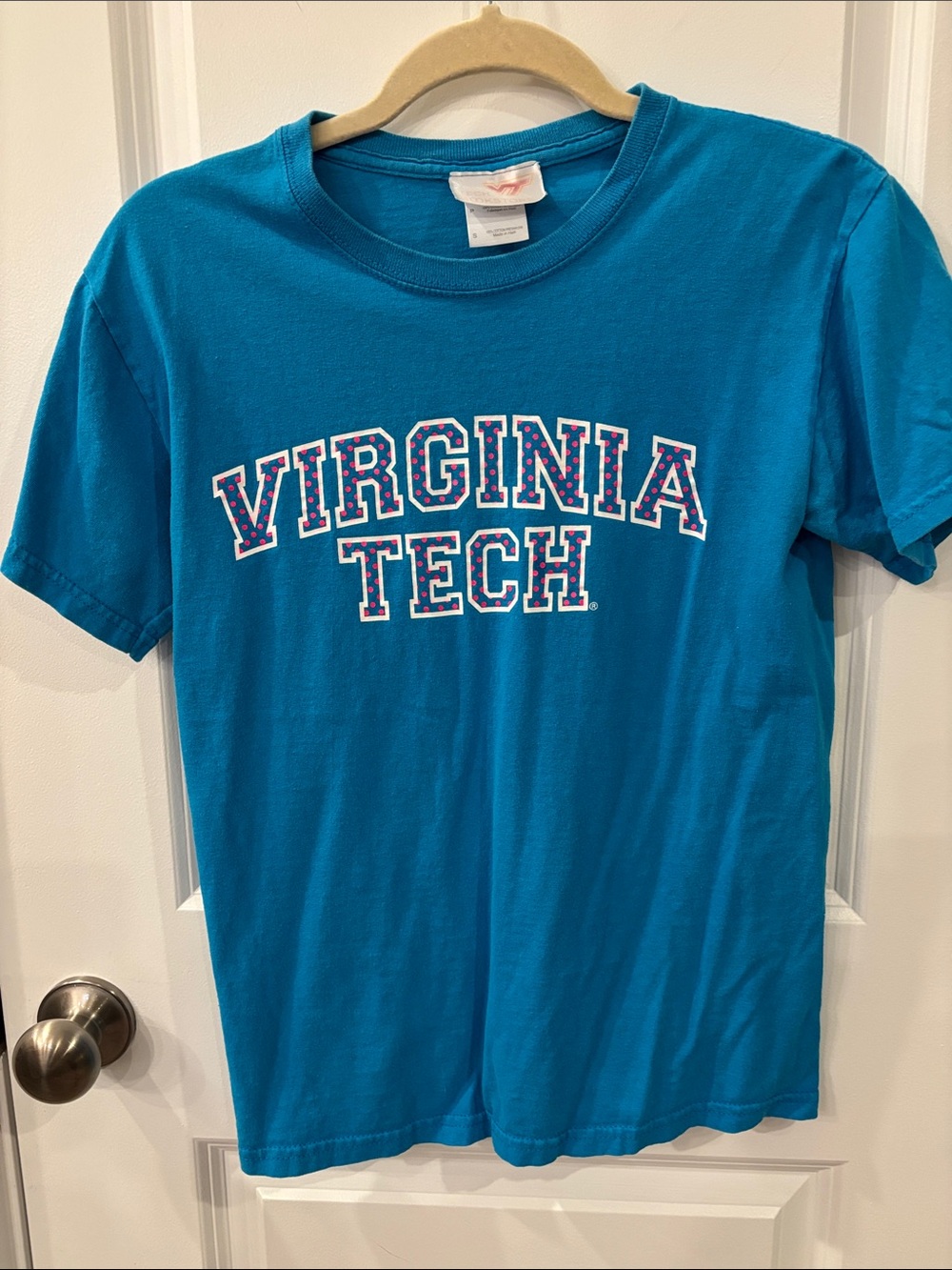 Virginia Tech Blue Graphic T‑Shirt
